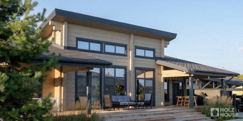 Дом из клееного бруса по проекту \"Квебек\" Фото 16