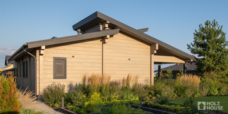 Дом из клееного бруса по проекту \"Квебек\" Фото 18