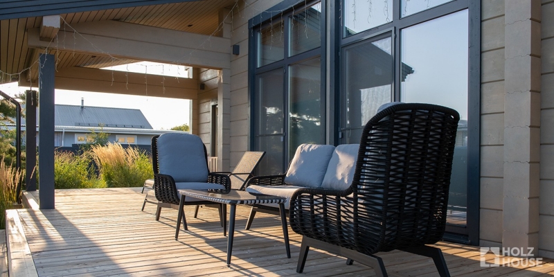 Дом из клееного бруса по проекту \"Квебек\" Фото 20