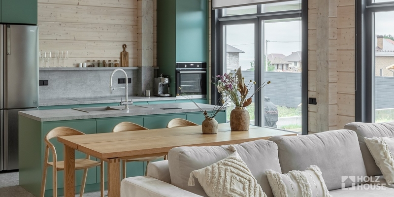 Дом из клееного бруса по проекту \"Квебек\" Фото 23