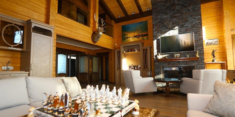 Коттедж из клееного бруса по проекту Ладога- фото 25 на сайте Holz House