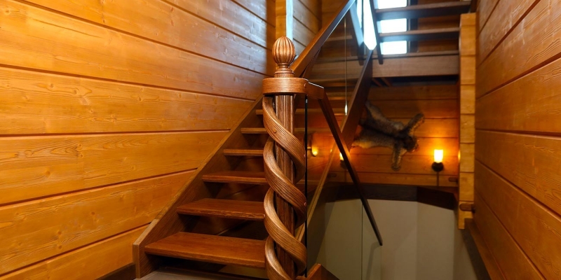 Коттедж из клееного бруса по проекту Ладога- фото 27 на сайте Holz House