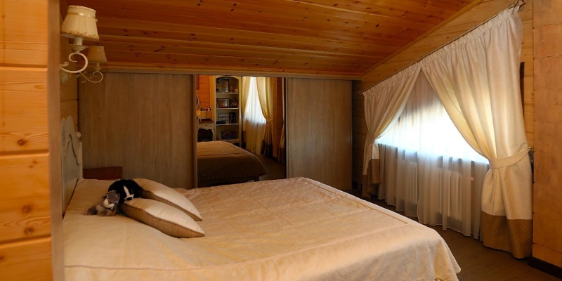 Коттедж из клееного бруса по проекту Ладога- фото 30 на сайте Holz House