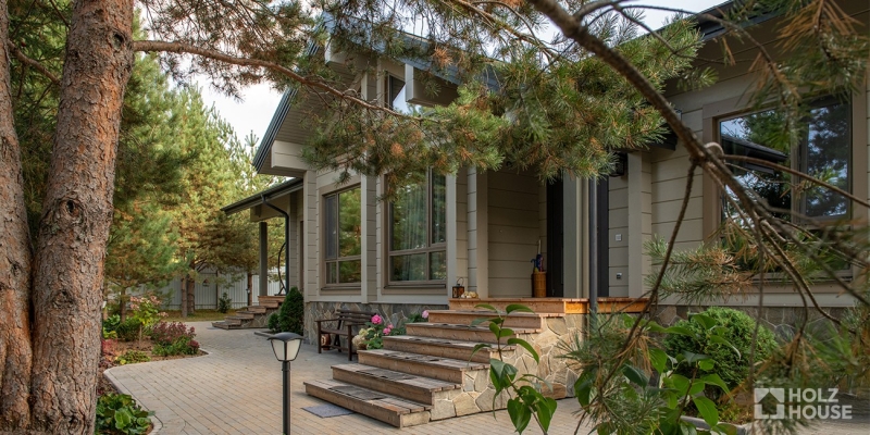 Дом из клееного бруса по проекту \"Лахти\" Фото 2