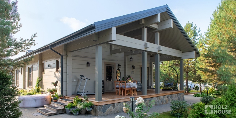 Дом из клееного бруса по проекту \"Лахти\" Фото 11