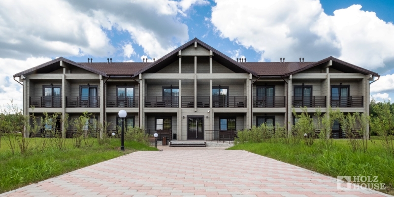 Гостиница из клееного бруса по проекту Лепота - фото 3 на сайте Holz House