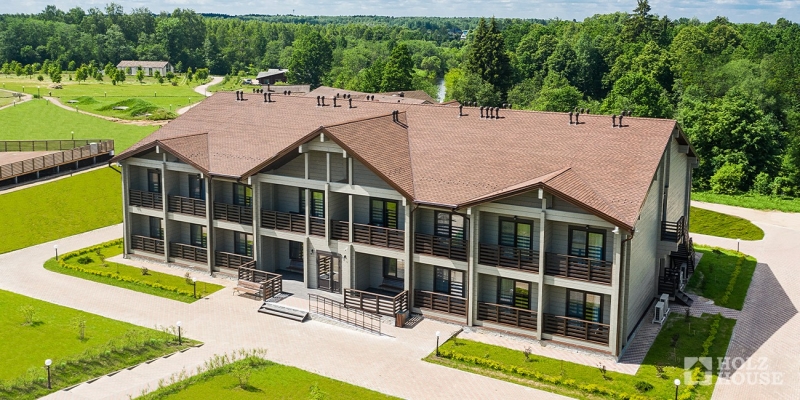 Гостиница из клееного бруса по проекту Лепота - фото 5 на сайте Holz House