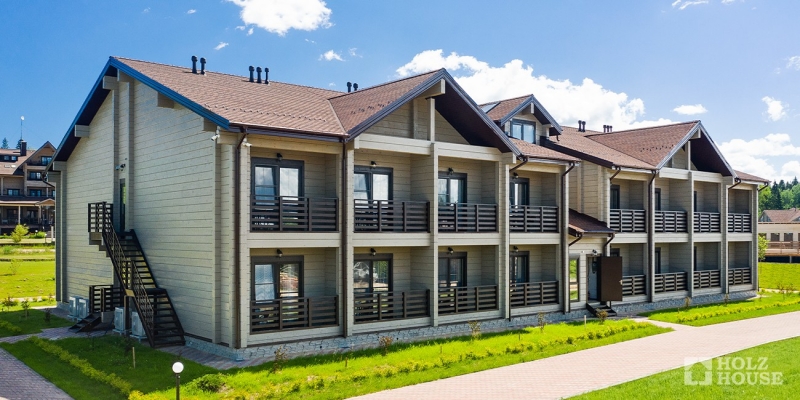 Гостиница из клееного бруса по проекту Лепота - фото 6 на сайте Holz House