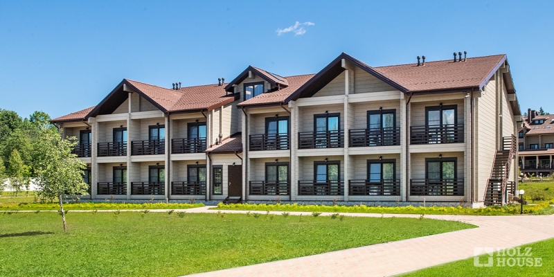 Гостиница из клееного бруса по проекту Лепота - фото 10 на сайте Holz House