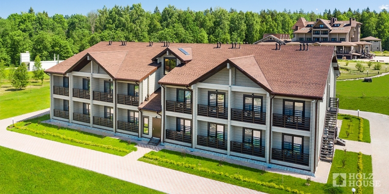 Гостиница из клееного бруса по проекту Лепота - фото 11 на сайте Holz House