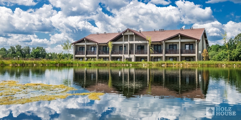 Гостиница из клееного бруса по проекту Лепота - фото 12 на сайте Holz House