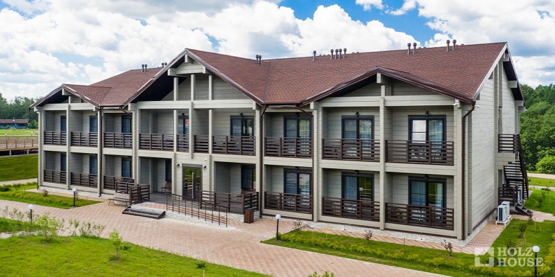 Гостиница из клееного бруса по проекту Лепота - фото 14 на сайте Holz House