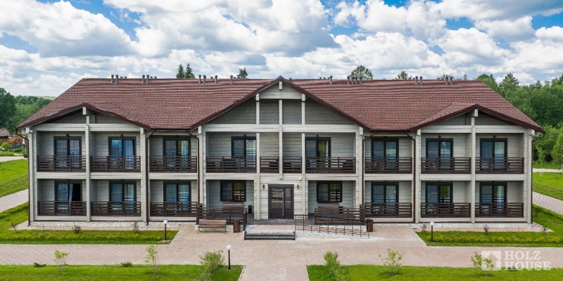 Гостиница из клееного бруса по проекту Лепота - фото 15 на сайте Holz House