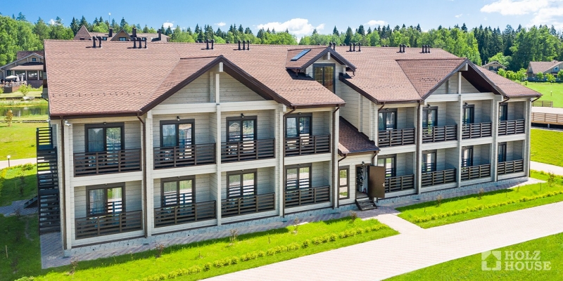 Гостиница из клееного бруса по проекту Лепота - фото 18 на сайте Holz House