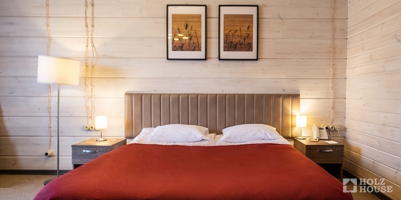 Гостиница из клееного бруса по проекту Лепота - фото 21 на сайте Holz House