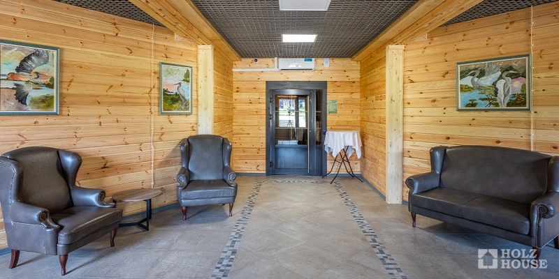 Гостиница из клееного бруса по проекту Лепота - фото 25 на сайте Holz House