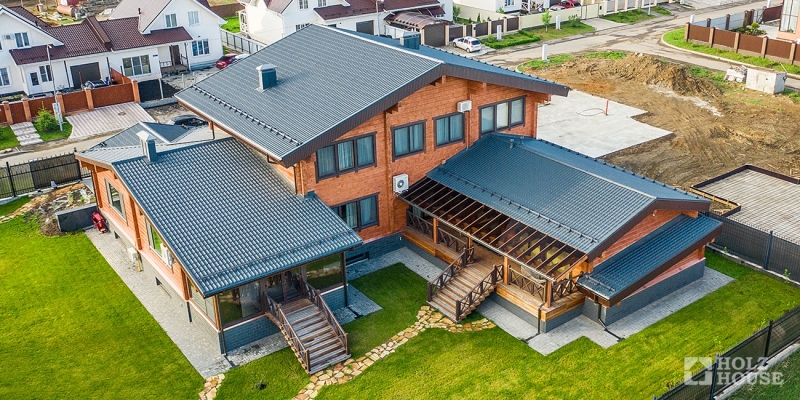 Дом из клееного бруса с тремя зонами и цокольным этажом по проекту Лерум - фото 5 на сайте Holz House