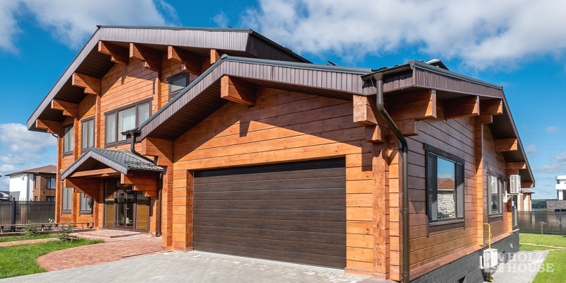 Дом из клееного бруса с тремя зонами и цокольным этажом по проекту Лерум - фото 9 на сайте Holz House