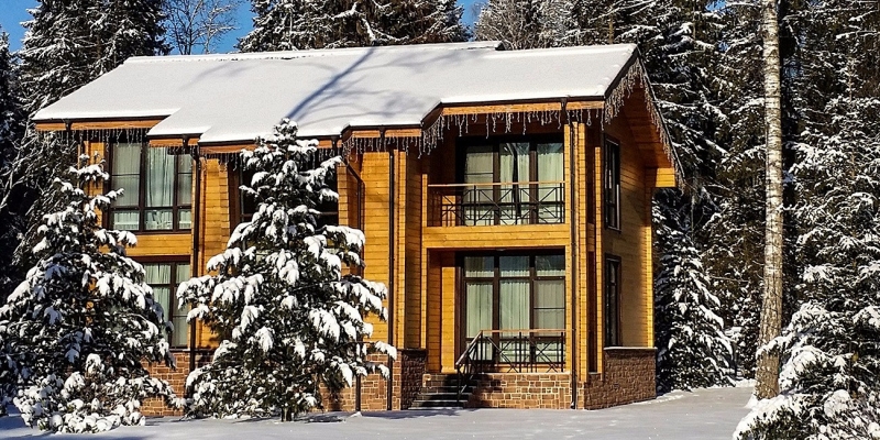 Загородный отель из клееного бруса Les Art Resort - фото 2 на сайте Holz House