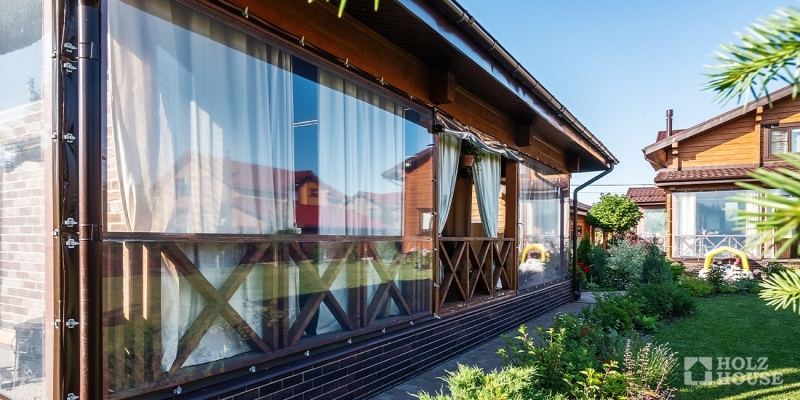 Одноэтажный дом из клееного бруса по проекту Манчестер - фото 3 на сайте Holz House