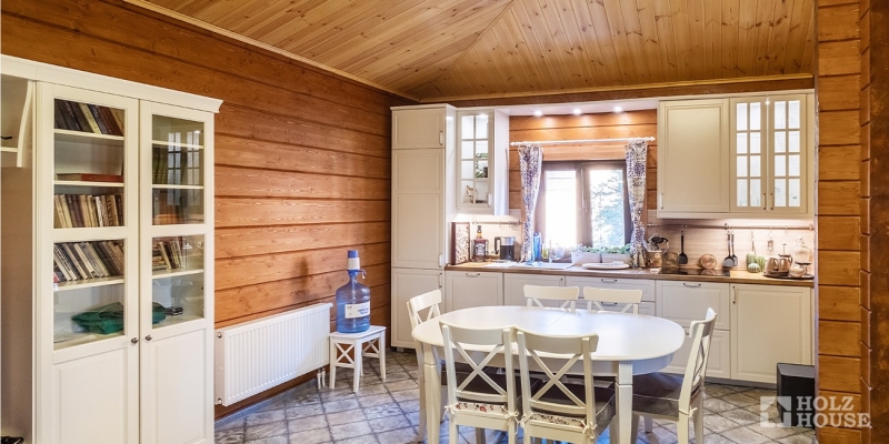 Одноэтажный дом из клееного бруса по проекту Манчестер - фото 7 на сайте Holz House