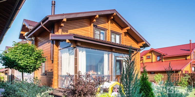 Живописный дом из клееного бруса по проекту Манчестер - фото 3 на сайте Holz House