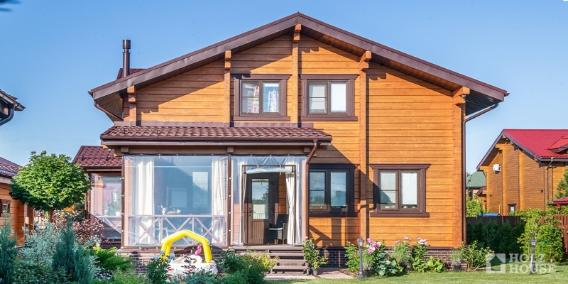 Живописный дом из клееного бруса по проекту Манчестер - фото 5 на сайте Holz House