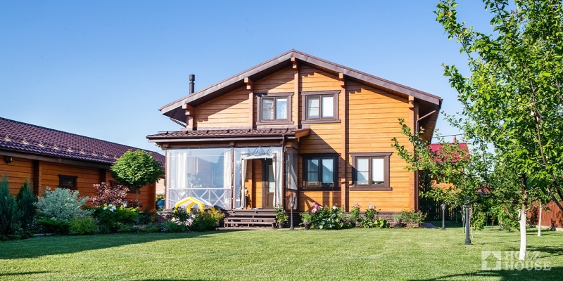 Живописный дом из клееного бруса по проекту Манчестер - фото 7 на сайте Holz House