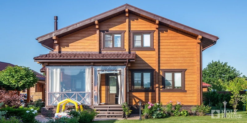 Живописный дом из клееного бруса по проекту Манчестер - фото 12 на сайте Holz House