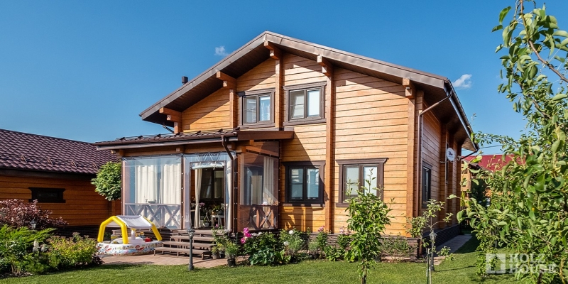 Живописный дом из клееного бруса по проекту Манчестер - фото 14 на сайте Holz House