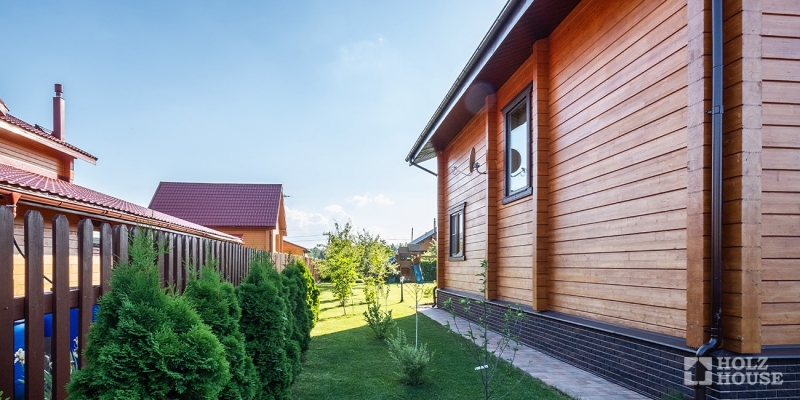 Живописный дом из клееного бруса по проекту Манчестер - фото 20 на сайте Holz House