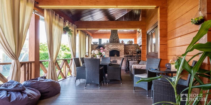 Живописный дом из клееного бруса по проекту Манчестер - фото 24 на сайте Holz House