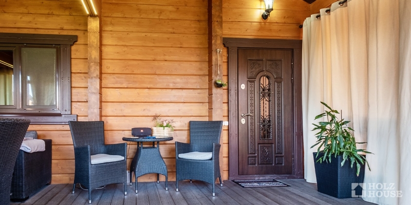 Живописный дом из клееного бруса по проекту Манчестер - фото 27 на сайте Holz House