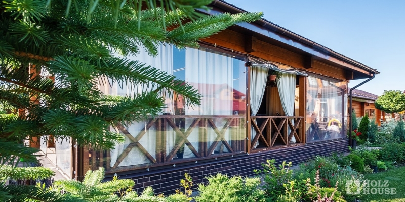 Живописный дом из клееного бруса по проекту Манчестер - фото 32 на сайте Holz House