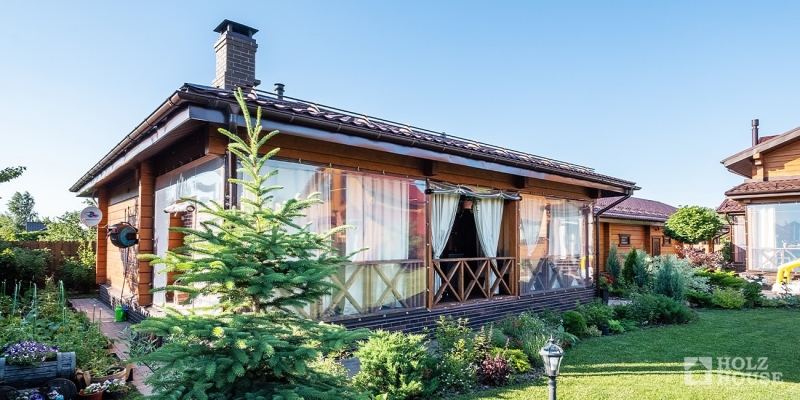 Живописный дом из клееного бруса по проекту Манчестер - фото 33 на сайте Holz House