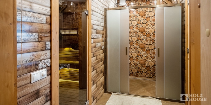 Живописный дом из клееного бруса по проекту Манчестер - фото 41 на сайте Holz House