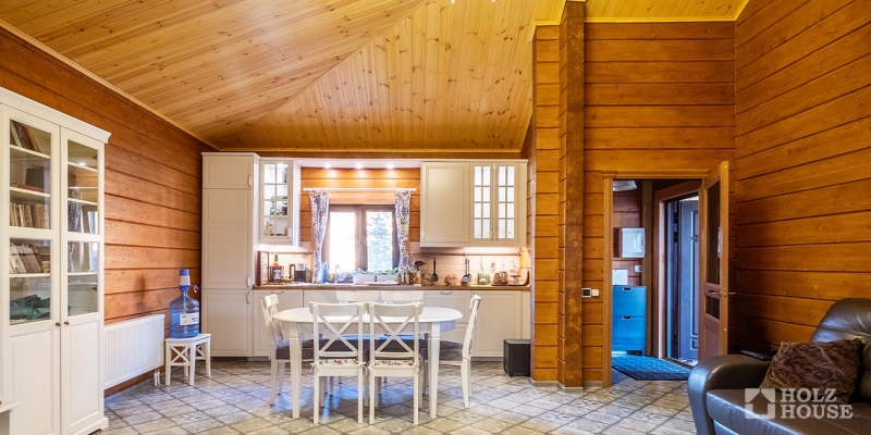 Живописный дом из клееного бруса по проекту Манчестер - фото 43 на сайте Holz House