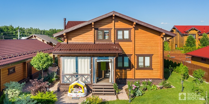 Живописный дом из клееного бруса по проекту Манчестер - фото 45 на сайте Holz House