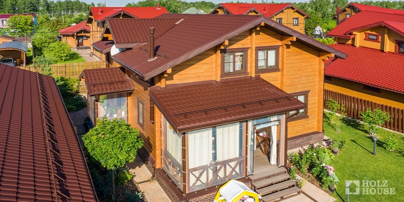 Живописный дом из клееного бруса по проекту Манчестер - фото 46 на сайте Holz House