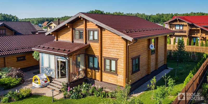 Живописный дом из клееного бруса по проекту Манчестер - фото 47 на сайте Holz House