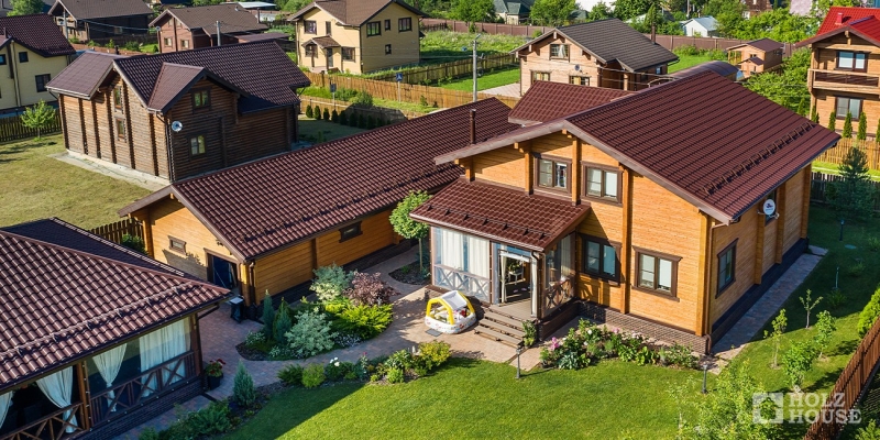 Живописный дом из клееного бруса по проекту Манчестер - фото 48 на сайте Holz House