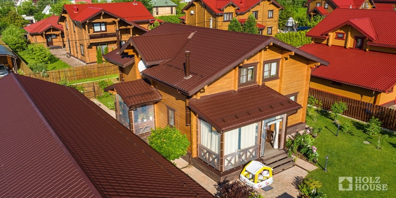 Живописный дом из клееного бруса по проекту Манчестер - фото 49 на сайте Holz House