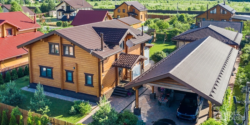 Живописный дом из клееного бруса по проекту Манчестер - фото 51 на сайте Holz House