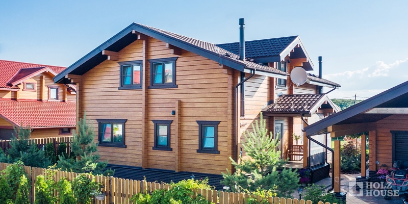 Живописный дом из клееного бруса по проекту Манчестер - фото 54 на сайте Holz House