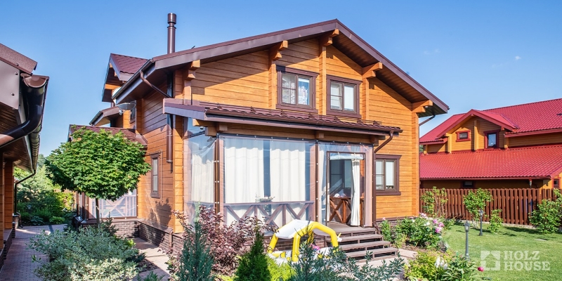 Живописный дом из клееного бруса по проекту Манчестер - фото 55 на сайте Holz House