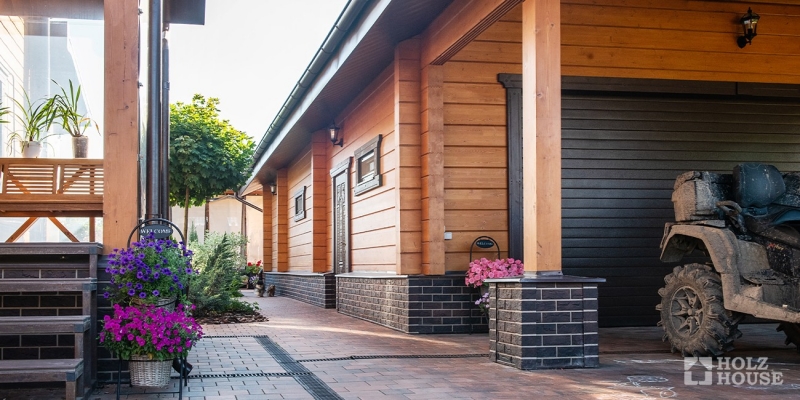 Живописный дом из клееного бруса по проекту Манчестер - фото 57 на сайте Holz House