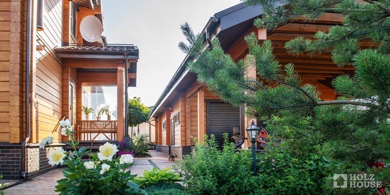 Живописный дом из клееного бруса по проекту Манчестер - фото 58 на сайте Holz House