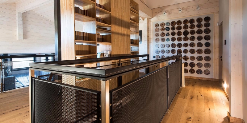 Светлый двухэтажный дом из клееного бруса по проекту Монтелимар- фото 9 на сайте Holz House