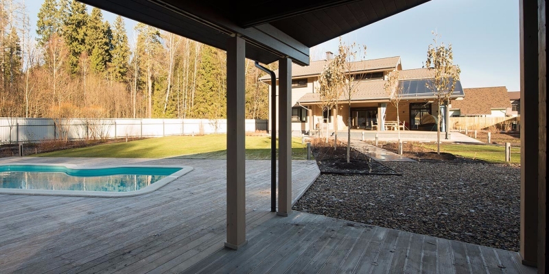 Светлый двухэтажный дом из клееного бруса по проекту Монтелимар- фото 16 на сайте Holz House