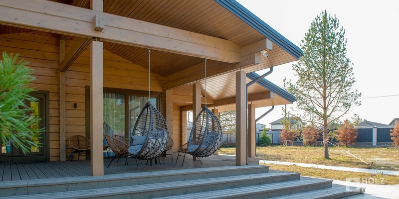 Дом из клееного бруса по проекту \"Окленд\" Фото 5